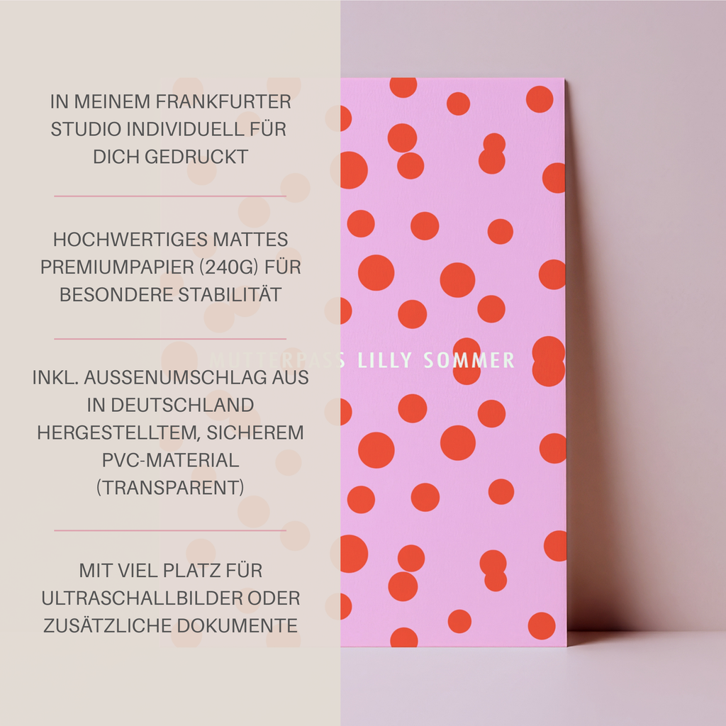 Mutterpasshülle Lilly I personalisierbar