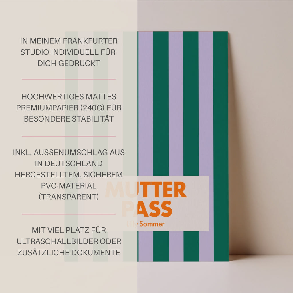 Mutterpasshülle Maxie I personalisierbar