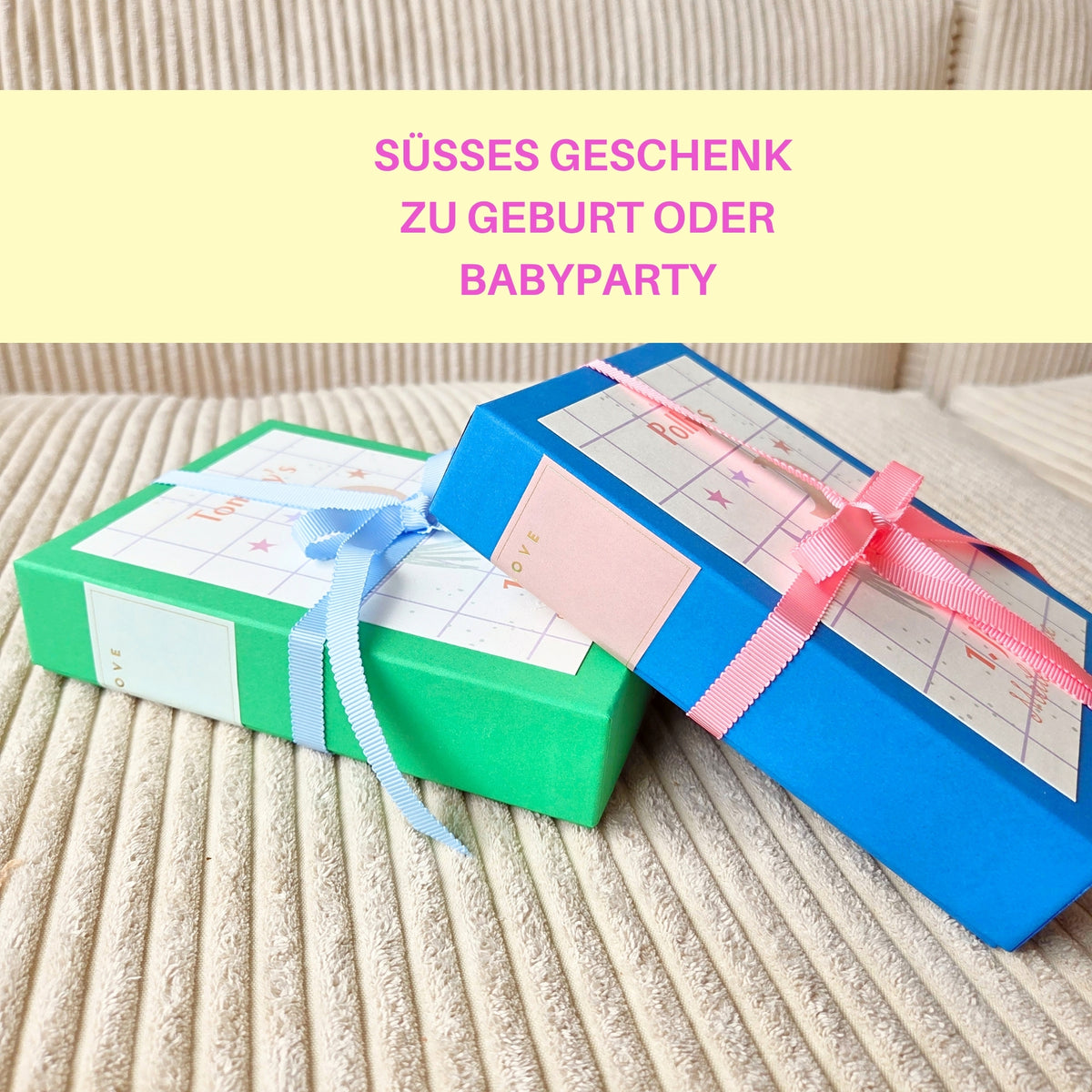 Meilensteinkarten Classic I personalisierbar
