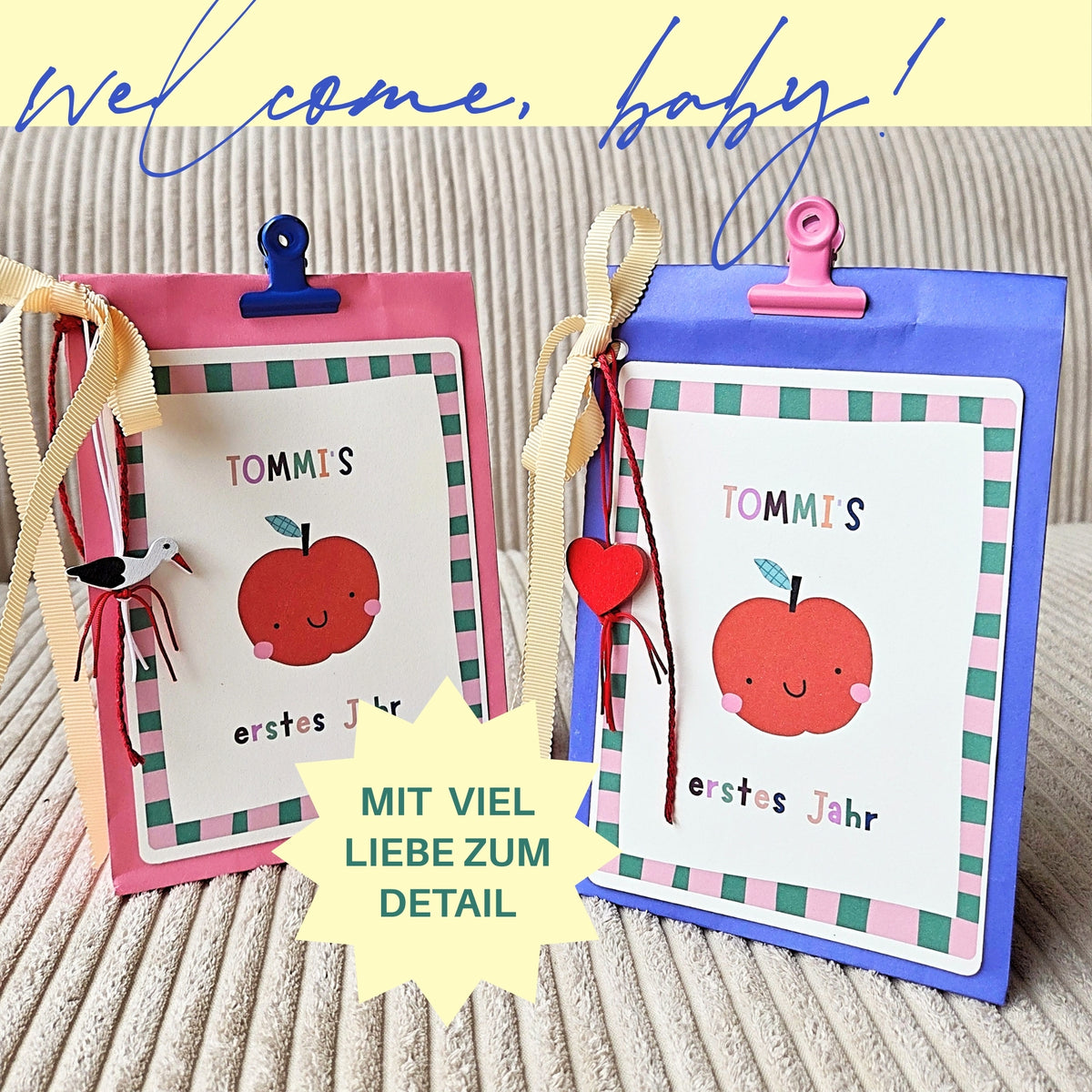 Meilensteinkarten Color I personalisierbar