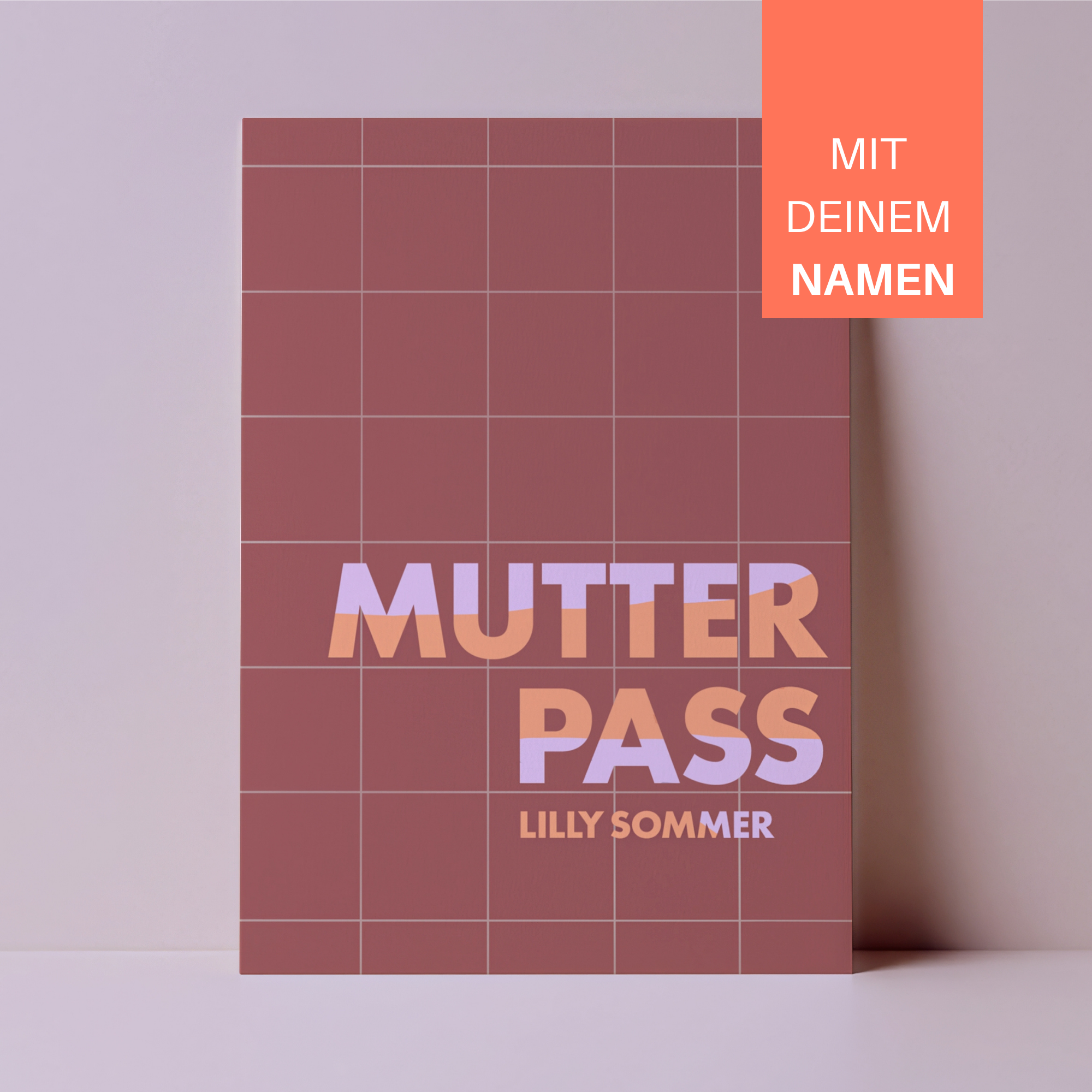 Mutterpasshülle Cosma I personalisierbar