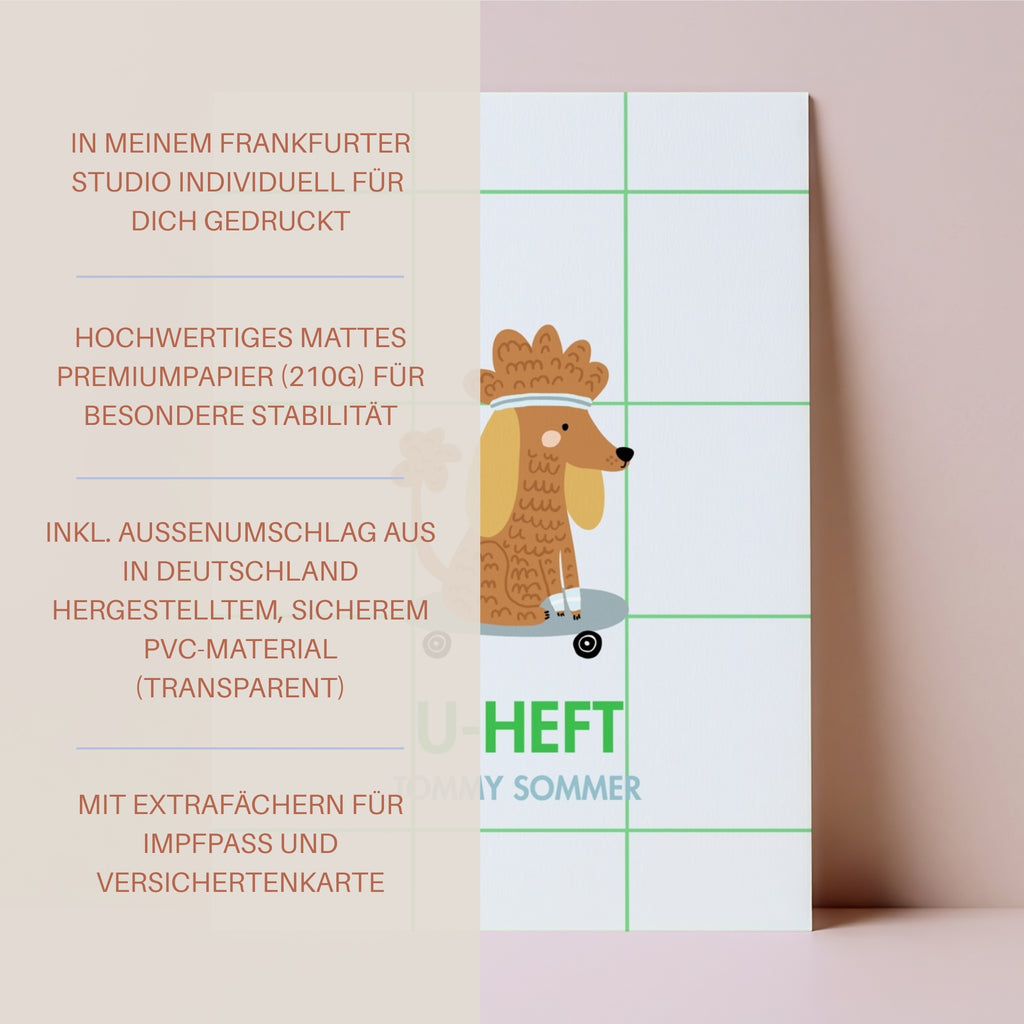 U-Heft Hülle Toni I personalisierbar