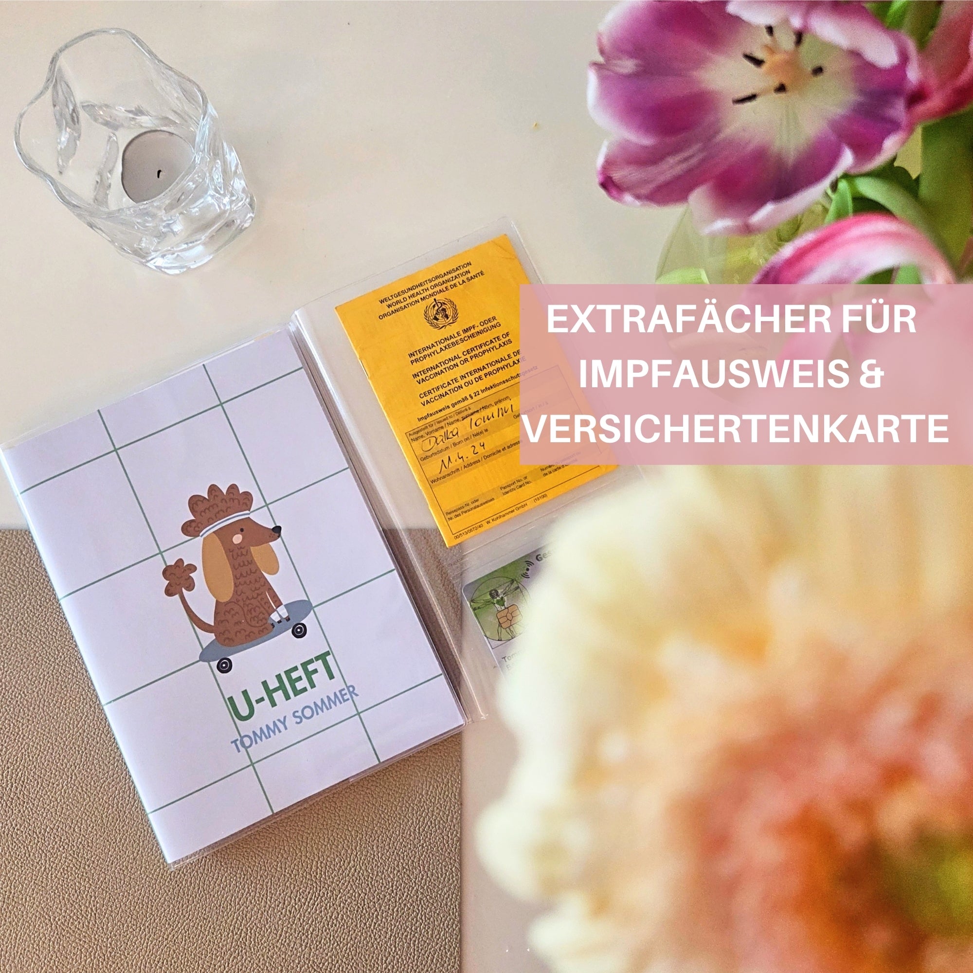 U-Heft Hülle Toni I personalisierbar