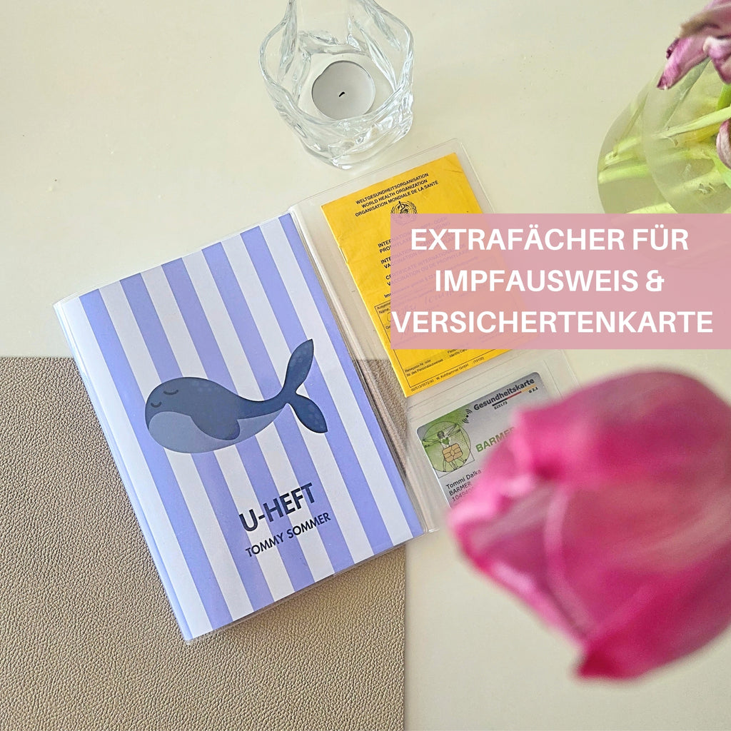 U-Heft Hülle Oskar I personalisierbar