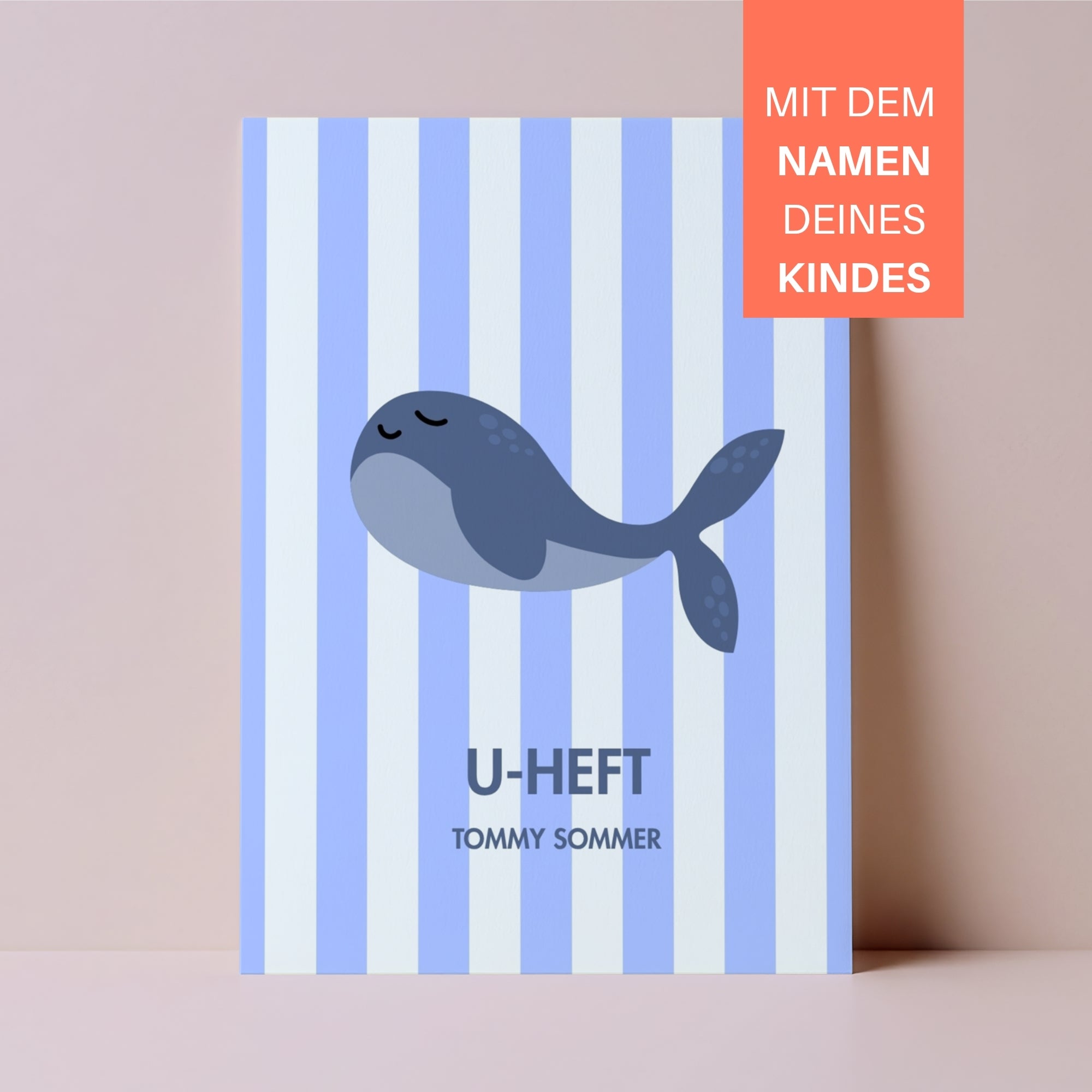 U-Heft Hülle Oskar I personalisierbar