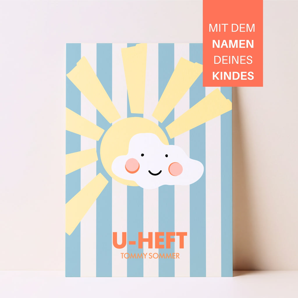 U-Heft Hülle Sunny I personalisierbar