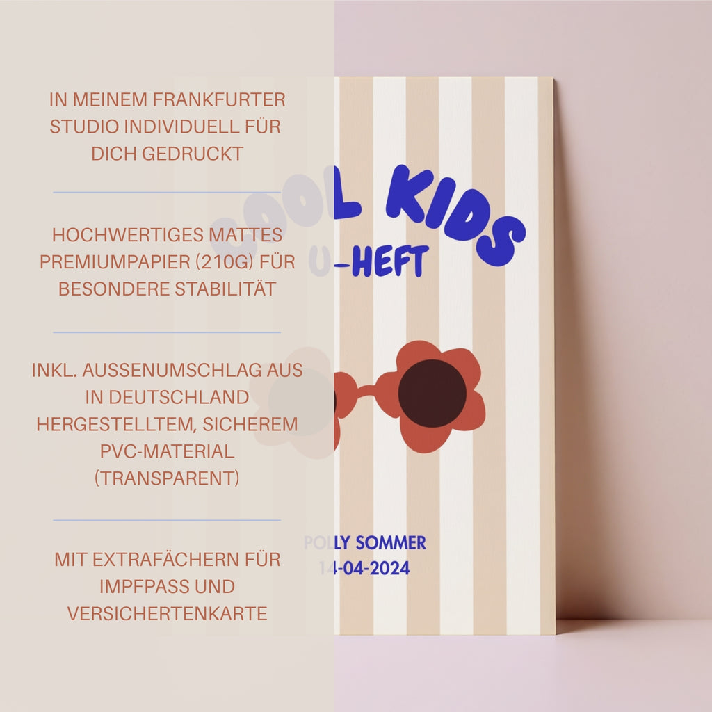 U-Heft Hülle Sunglasses I personalisierbar