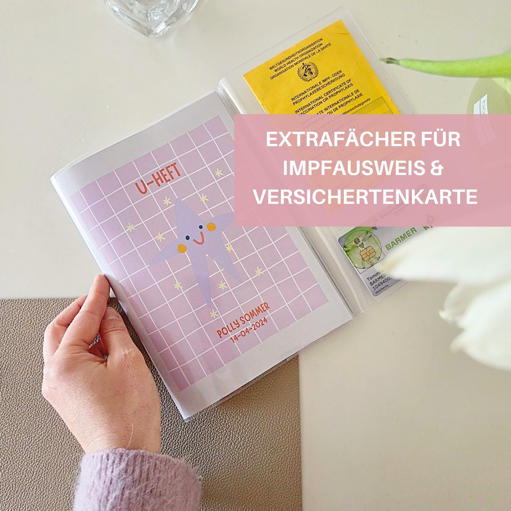 U-Heft Hülle Star I personalisierbar