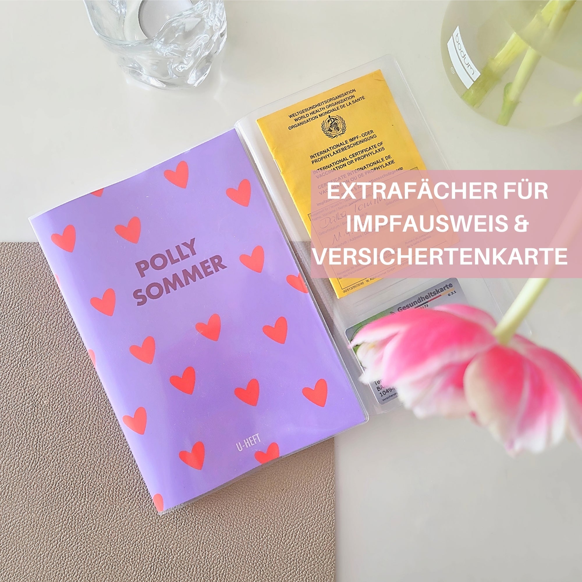 U-Heft Hülle Holly I personalisierbar