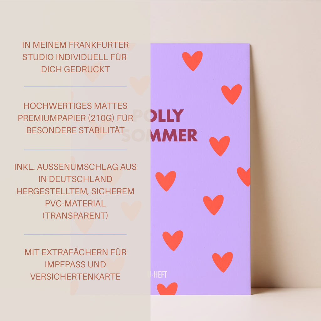U-Heft Hülle Holly I personalisierbar