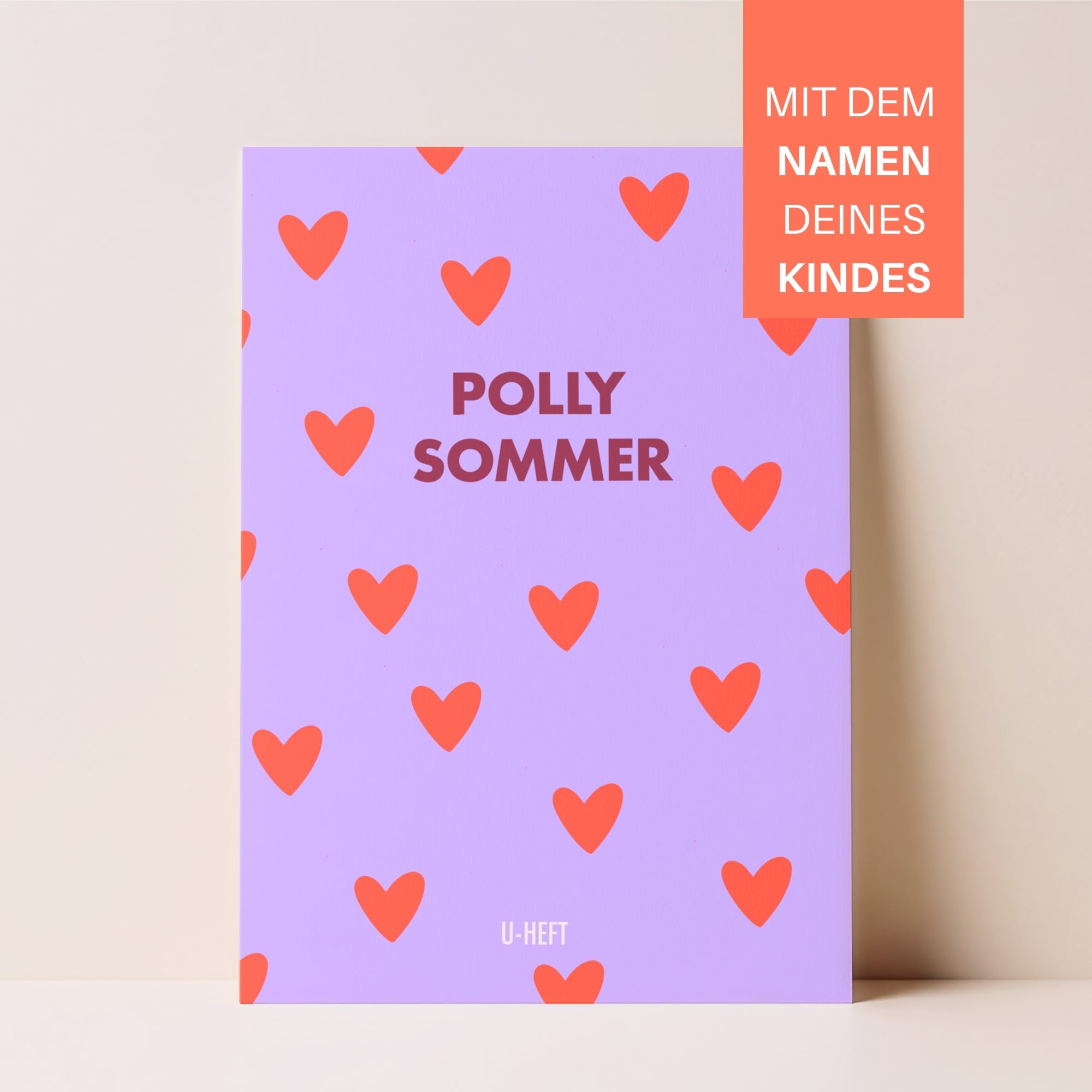 U-Heft Hülle Holly I personalisierbar